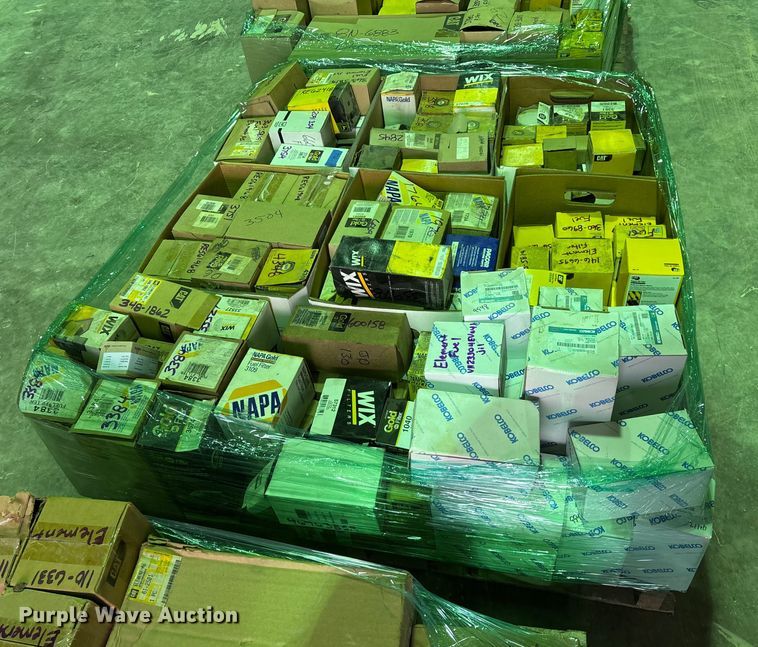 image for item EN5856 (3) pallets of filters