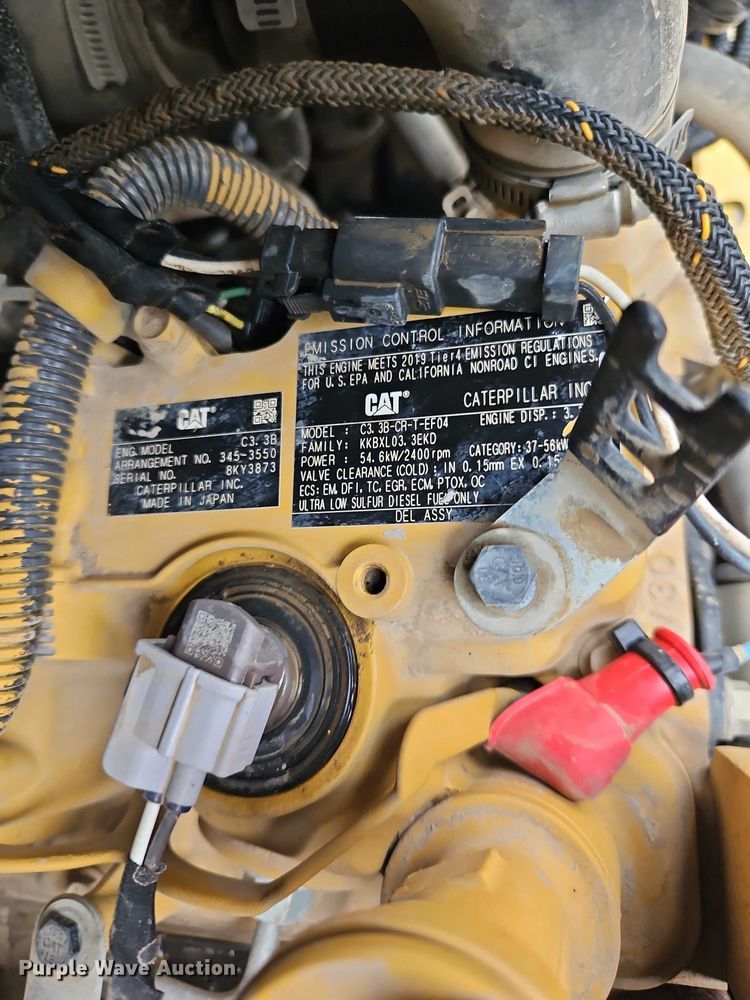 image for item EO4858 2020 Caterpillar 259D3 tracked skid steer loader