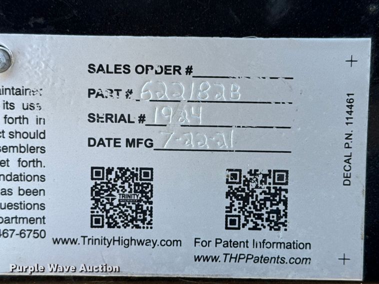 image for item EP0603 2021 Trinity SS180TMA crash attenuator