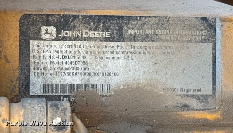 image for item EP0962 2005 John Deere 310G backhoe