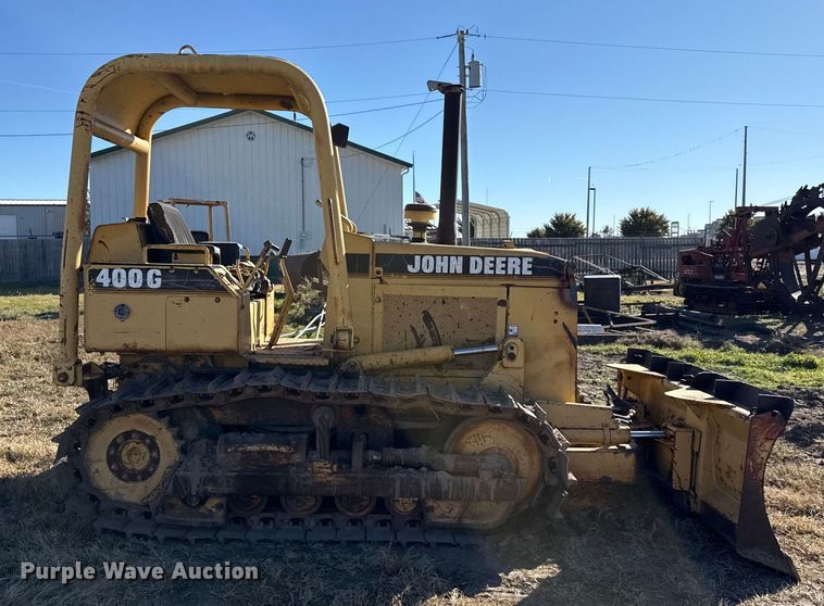 TOPADOR FRONTAL 1989 JOHN DEERE 400G