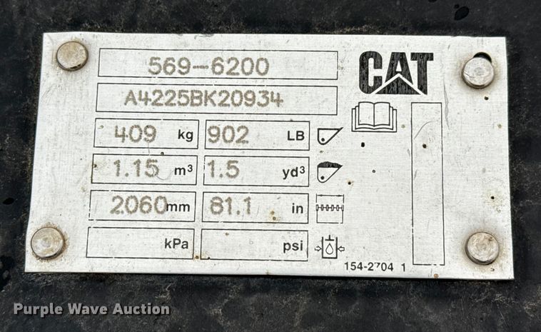 image for item EP2577 2023 Caterpillar 908 wheel loader