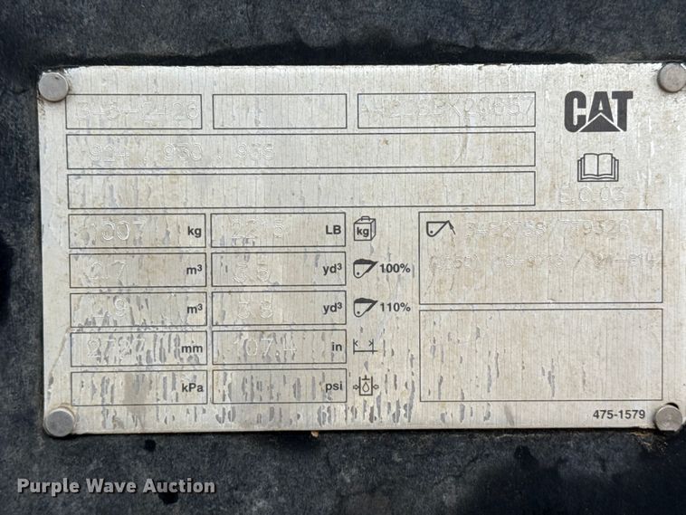 image for item EP2578 2023 Caterpillar 930M wheel loader