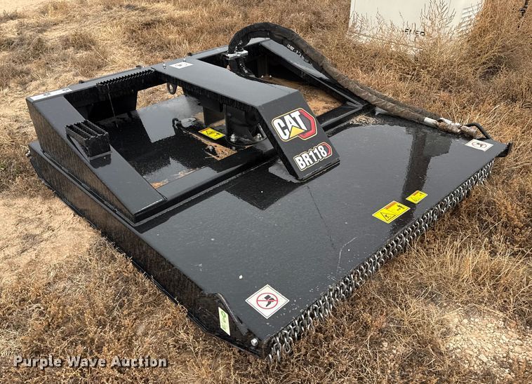 image for item EP2581 Caterpillar BR118 skid steer rotary mower