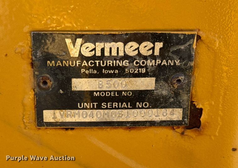 image for item ER0242 1997 Vermeer LM42 cable plow