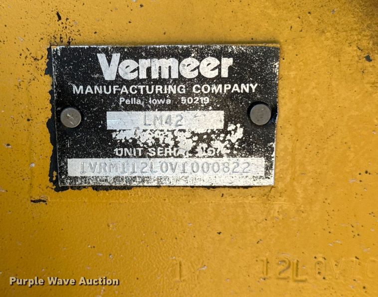 image for item ER0242 1997 Vermeer LM42 cable plow