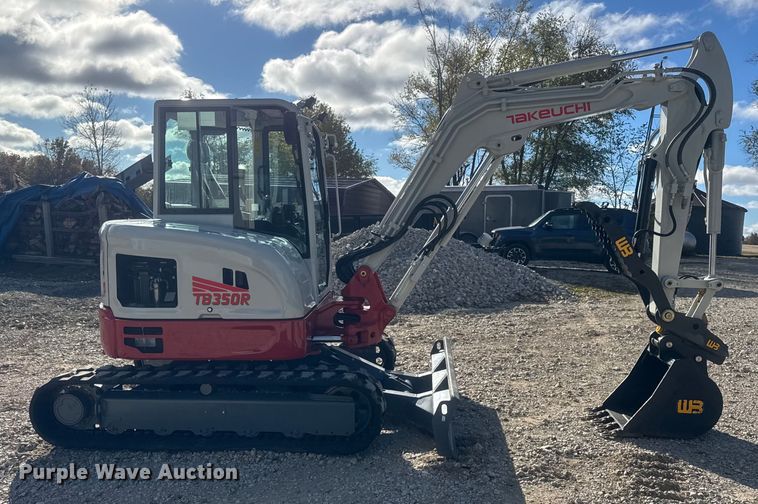 image for item ER0246 Takeuchi TB350R mini excavator