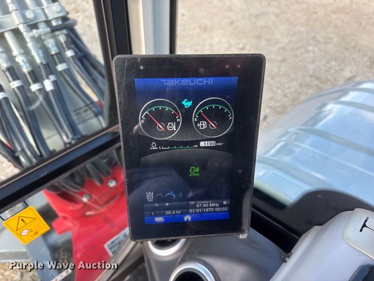 image for item ER0246 Takeuchi TB350R mini excavator