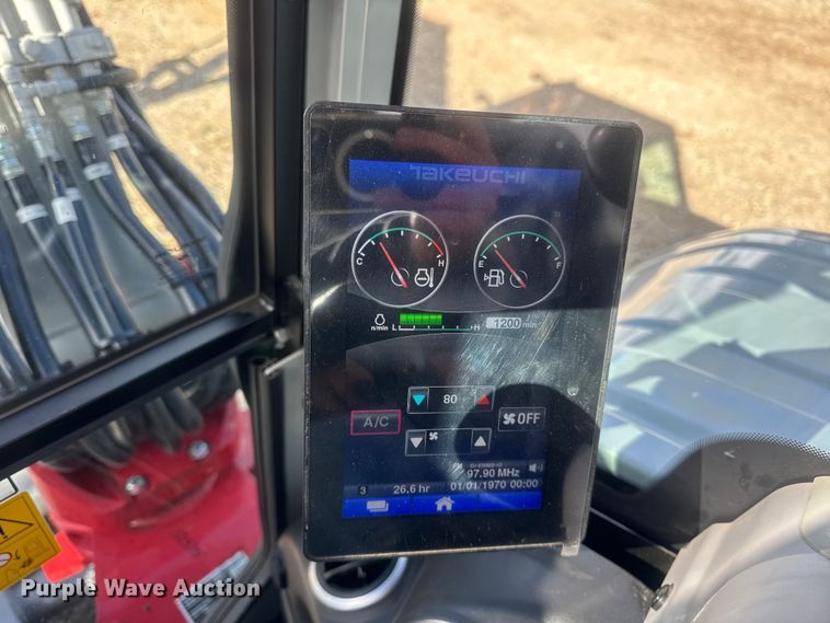 image for item ER0246 Takeuchi TB350R mini excavator