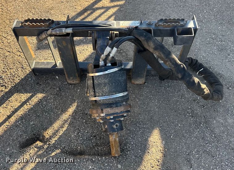 image for item ER0261 Paladin skid steer auger