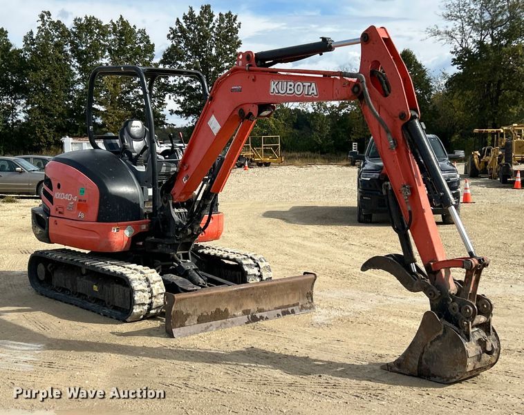 EXCAVADORA 2017 KUBOTA KX0404
