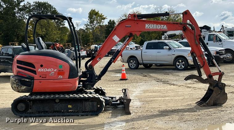 EXCAVADORA 2017 KUBOTA KX0404