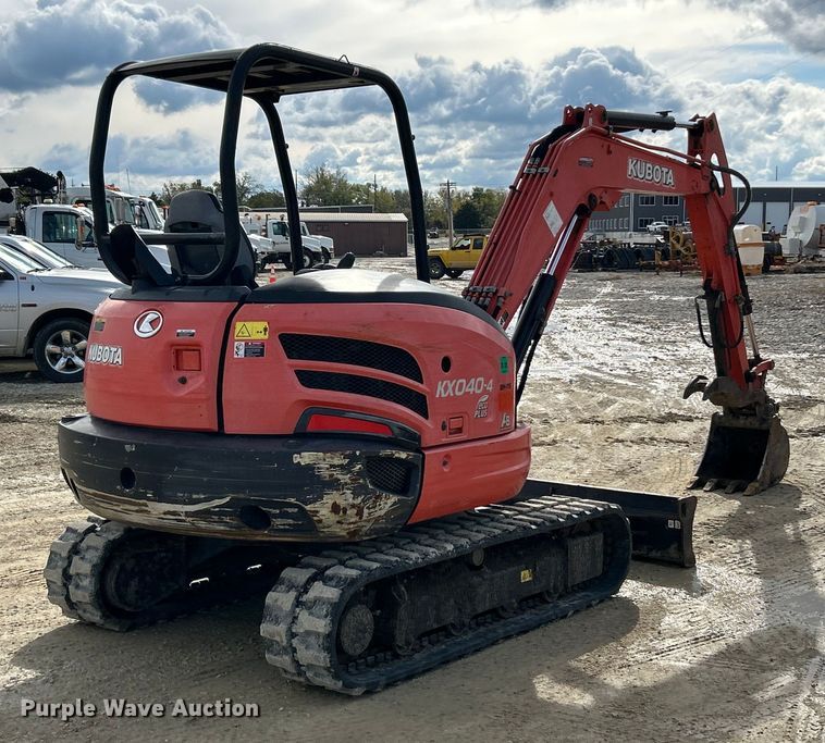 EXCAVADORA 2017 KUBOTA KX0404