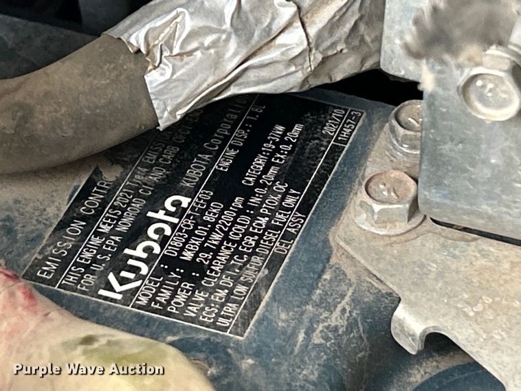 image for item ET6572 2017 Kubota KX040-4 mini excavator