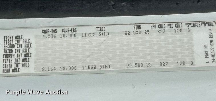 image for item ET6573 2009 Freightliner Business Class M2 utility / service truck