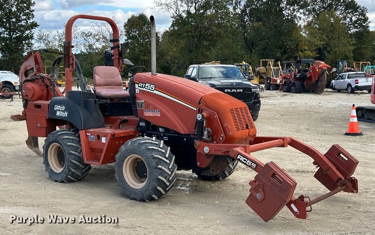 image for item ET6585 2007 Ditch Witch RT55 vibratory cable plow
