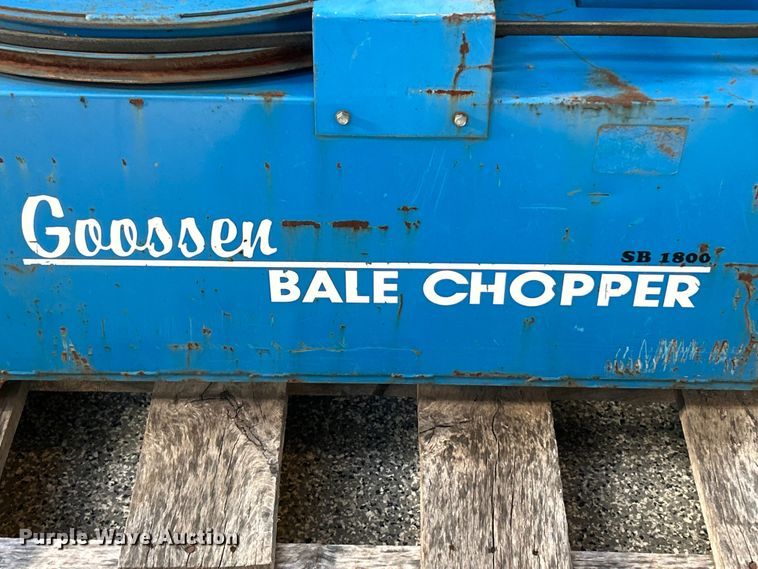 image for item ET6648 Goosen SB1800 bale chopper
