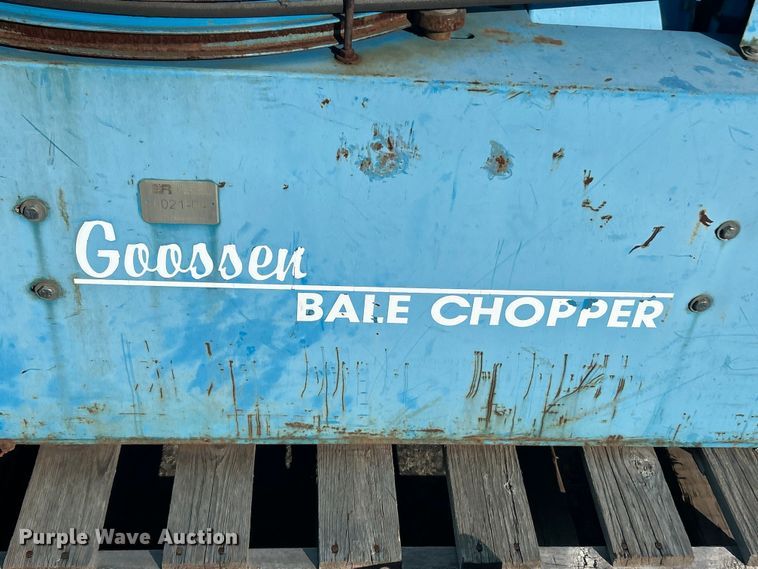 image for item ET6649 Goosen NA1500PTOB bale chopper