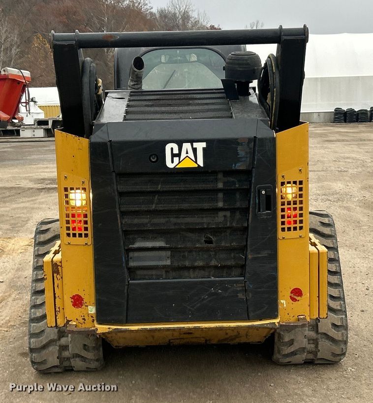 image for item ET6671 2015 Caterpillar 299D2XHP tracked skid steer loader