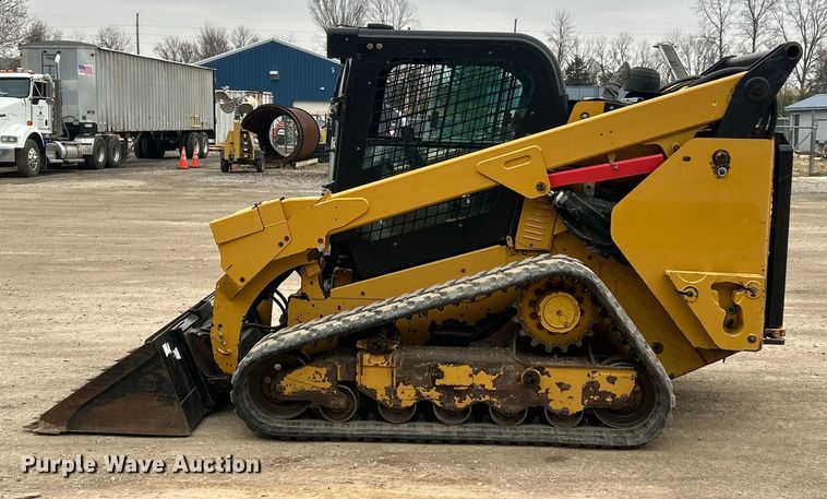 image for item ET6671 2015 Caterpillar 299D2XHP tracked skid steer loader