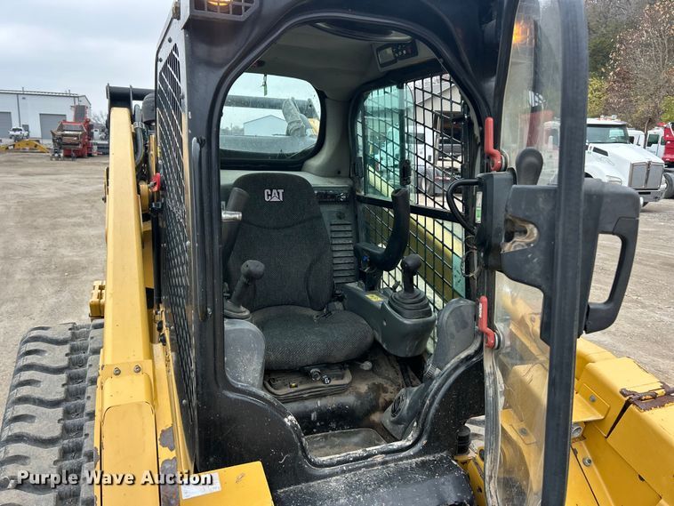 image for item ET6671 2015 Caterpillar 299D2XHP tracked skid steer loader