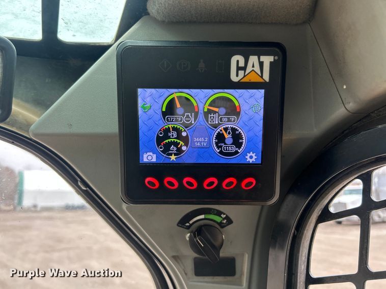 image for item ET6671 2015 Caterpillar 299D2XHP tracked skid steer loader