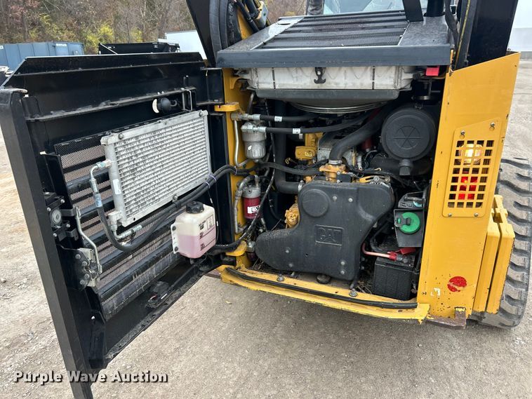 image for item ET6671 2015 Caterpillar 299D2XHP tracked skid steer loader