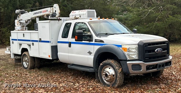 image for item ET6719 2011 Ford F550 Super Duty XL utility / service truck