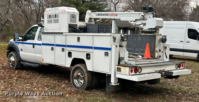 image for item ET6719 2011 Ford F550 Super Duty XL utility / service truck