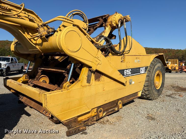 image for item ET7234 2007 Caterpillar 615C Series II elevating scraper