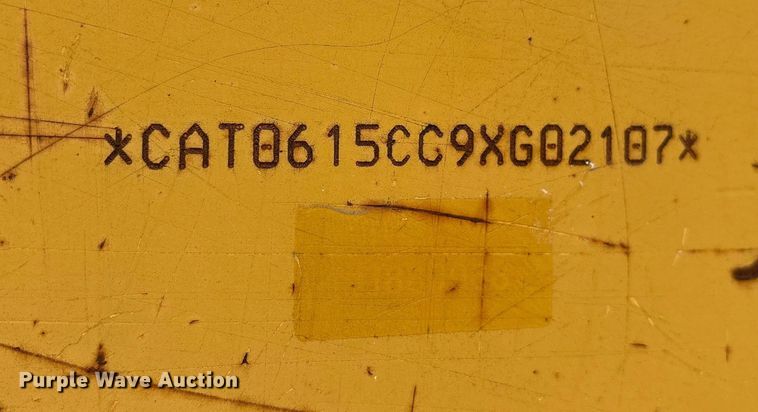 image for item ET7234 2007 Caterpillar 615C Series II elevating scraper