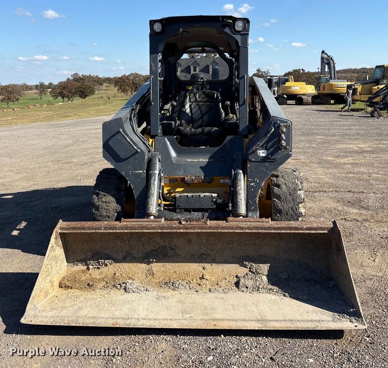 MINI CARGADOR SOBRE RUEDAS 2019 JOHN DEERE 332G