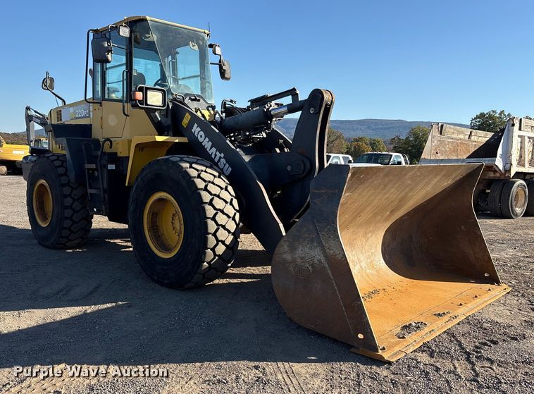 CARGADOR FRONTAL 2012 KOMATSU WA320PZ6