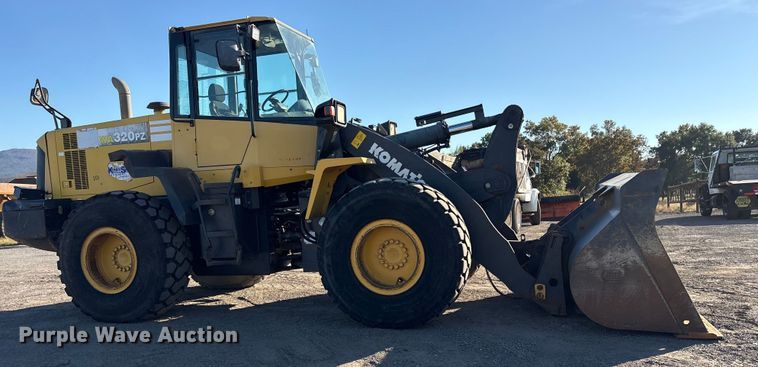 CARGADOR FRONTAL 2012 KOMATSU WA320PZ6