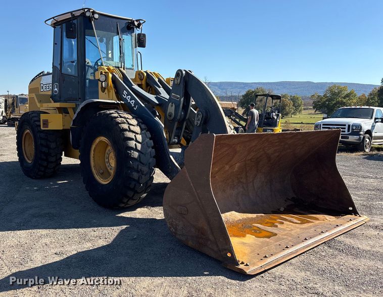 CARGADOR FRONTAL 2008 JOHN DEERE 544J