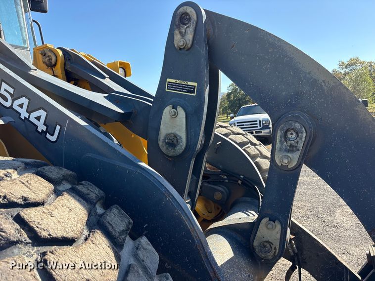image for item ET7247 2008 John Deere 544J wheel loader