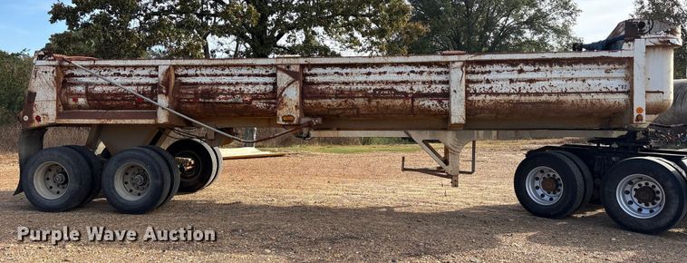 image for item ET7290 1997 Clement LW3236 end dump trailer