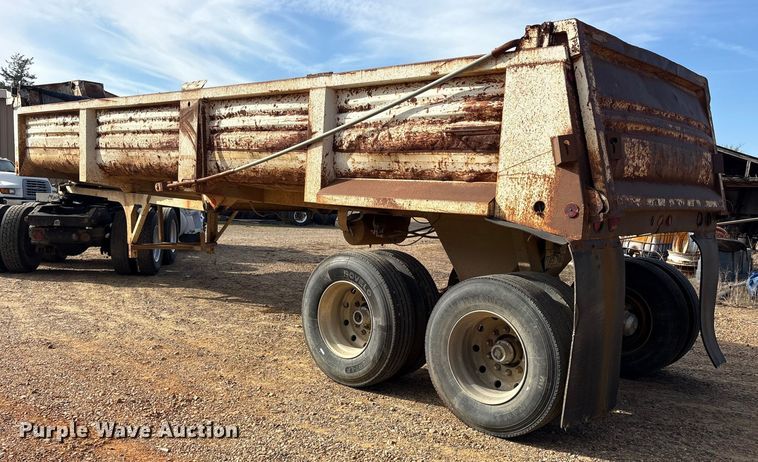 image for item ET7290 1997 Clement LW3236 end dump trailer