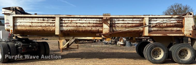 image for item ET7290 1997 Clement LW3236 end dump trailer