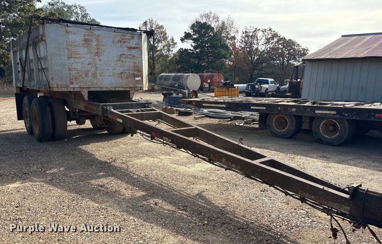 image for item ET7292 2005 Leach Pup-Dump end dump pup trailer