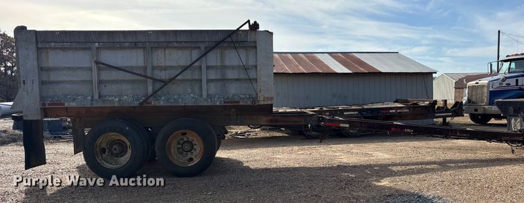 image for item ET7292 2005 Leach Pup-Dump end dump pup trailer