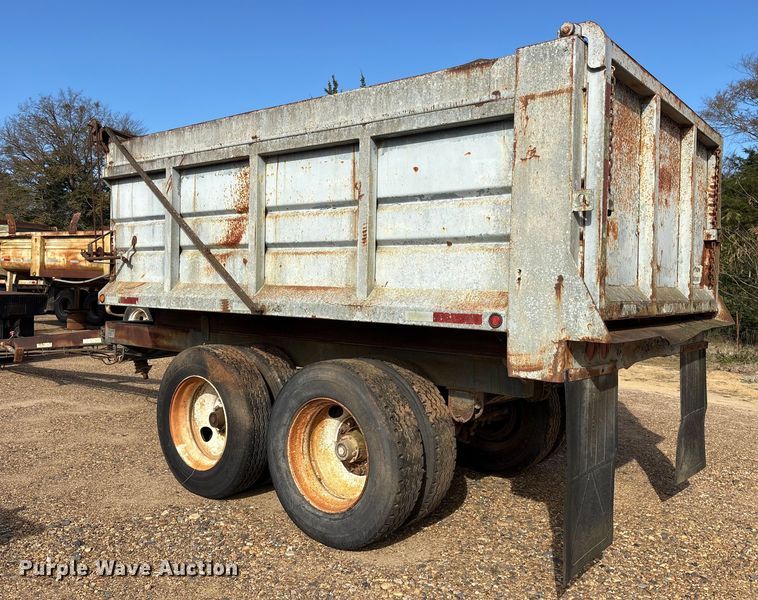 image for item ET7292 2005 Leach Pup-Dump end dump pup trailer