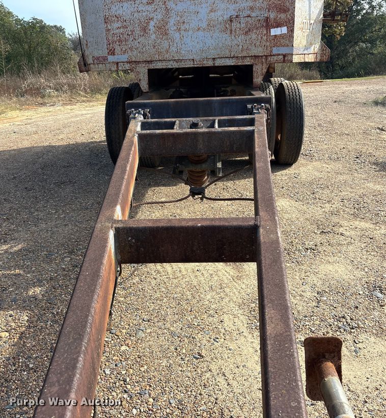 image for item ET7292 2005 Leach Pup-Dump end dump pup trailer