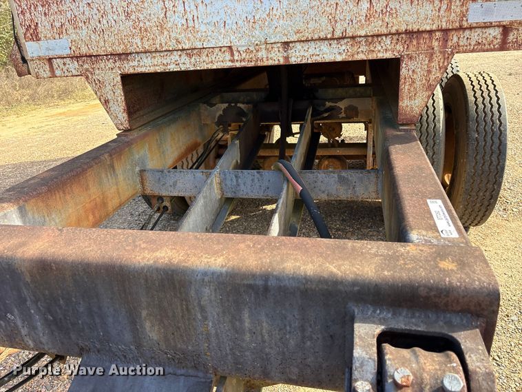 image for item ET7292 2005 Leach Pup-Dump end dump pup trailer