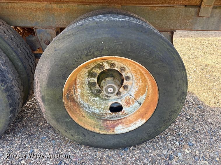 image for item ET7292 2005 Leach Pup-Dump end dump pup trailer