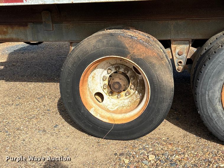 image for item ET7292 2005 Leach Pup-Dump end dump pup trailer