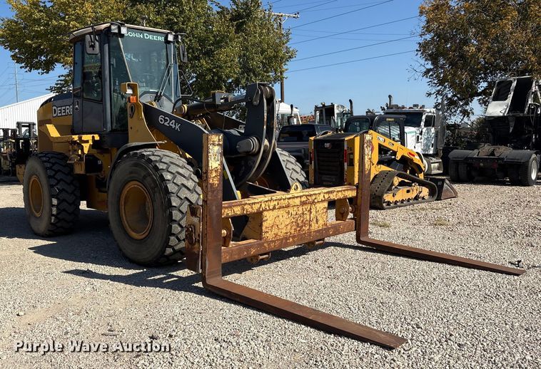 CARGADOR FRONTAL 2014 JOHN DEERE 624K