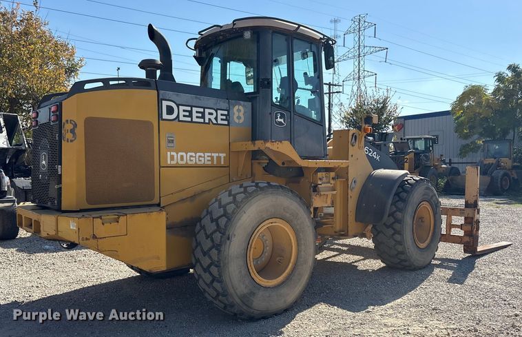 CARGADOR FRONTAL 2014 JOHN DEERE 624K