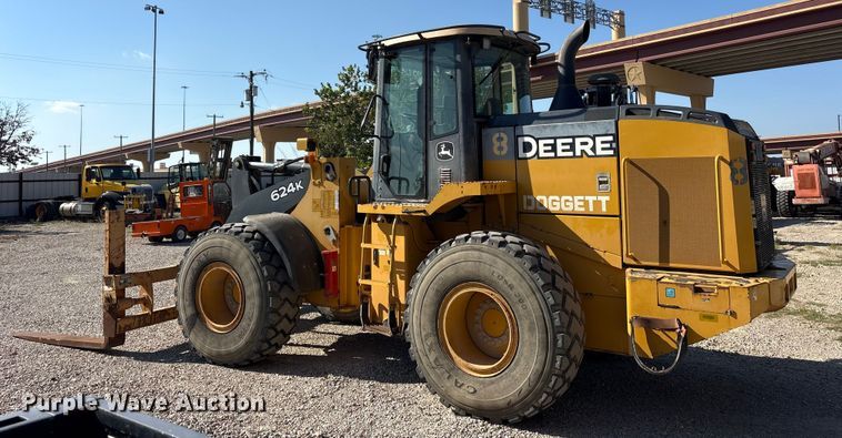 image for item ET7302 2014 John Deere 624K wheel loader
