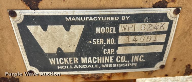 image for item ET7302 2014 John Deere 624K wheel loader